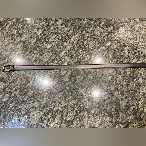 🖤NWT Penguin black leather belt size 38 - excellent condition - Picture 5 of 5